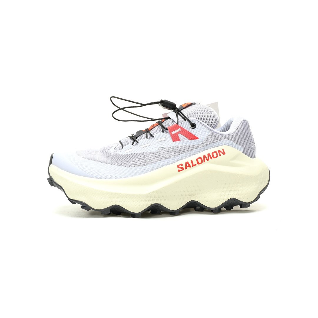 Salomon Ultra Glides 3 Trail Running Logo Blue Energy Yellow