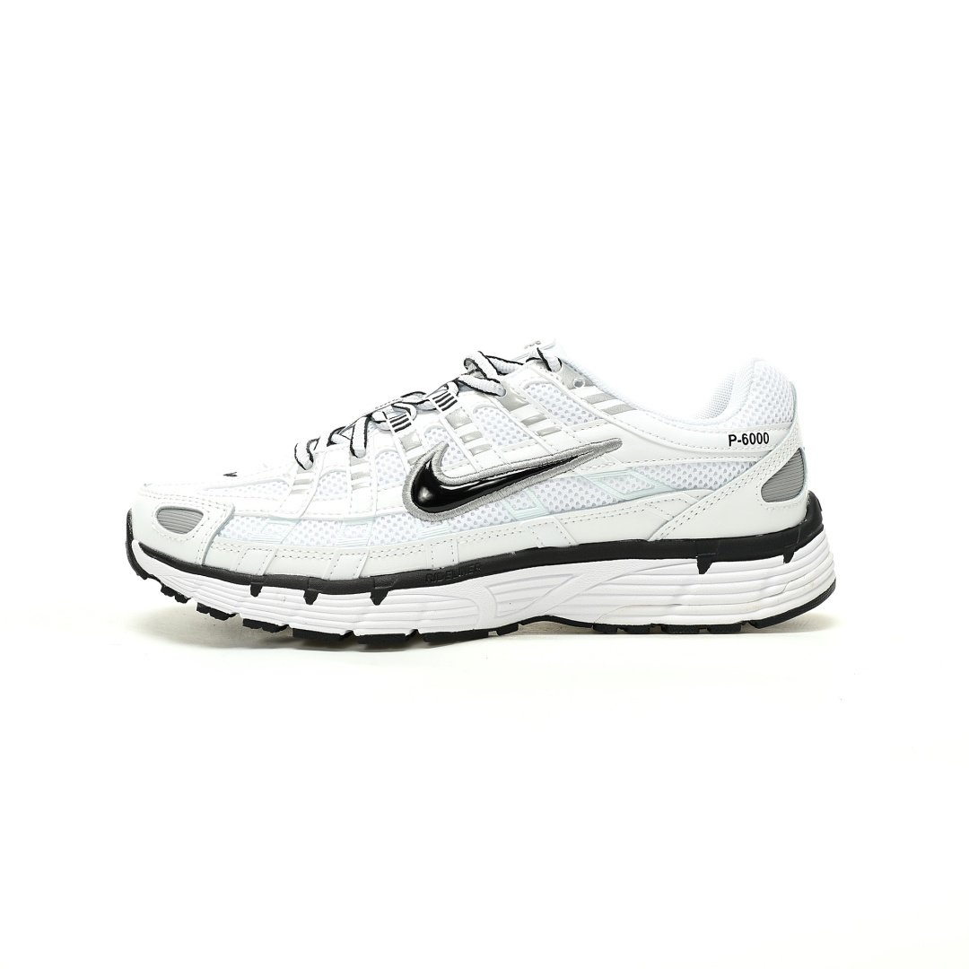 Nike P-6000 Premium Wolf Grey White Gray Black