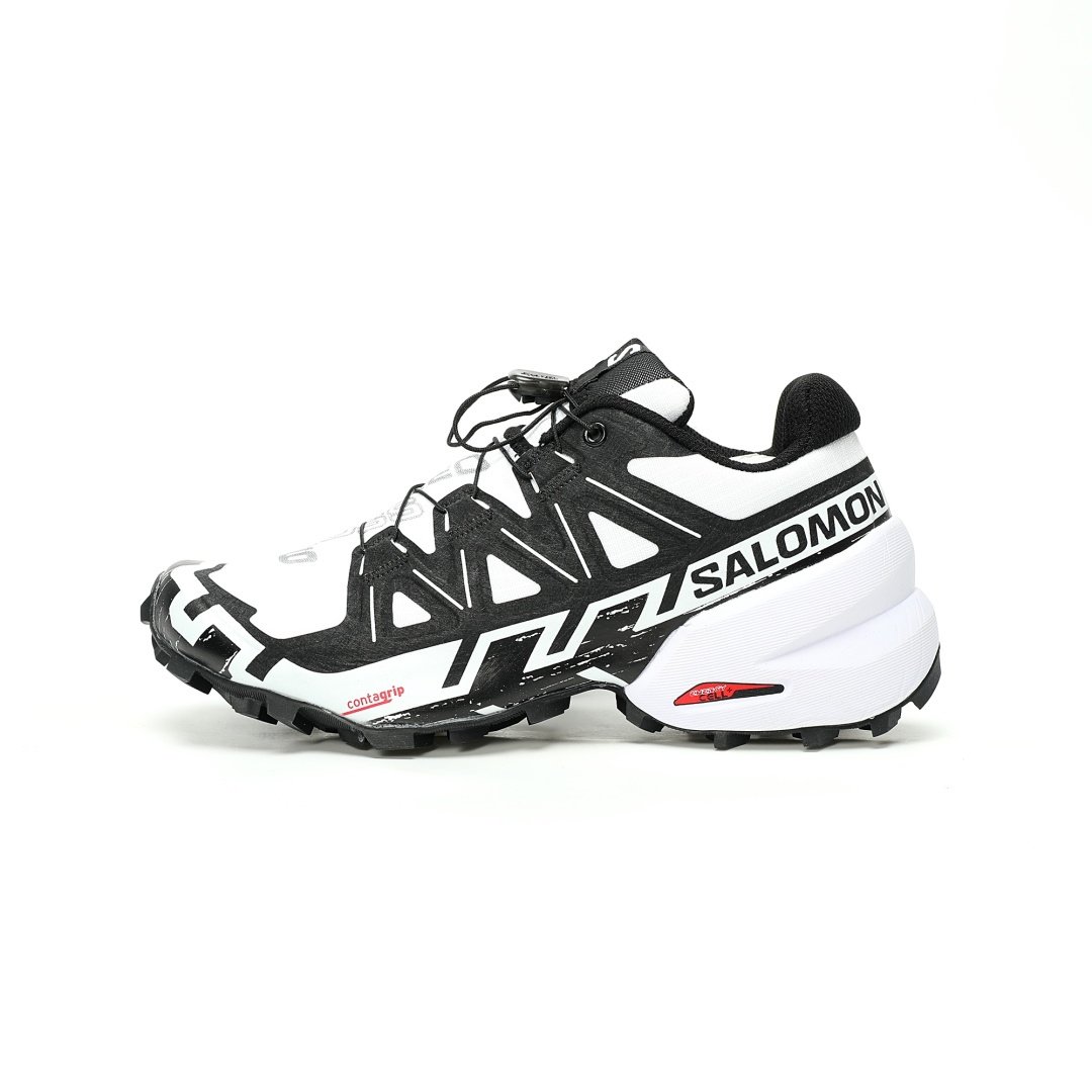 Salomon Speedcross 6 Speedcross Sneakers White and Black