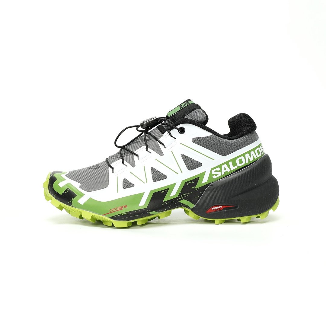 Salomon Speedcross 6 Speedcross Sneakers Light Green White Black