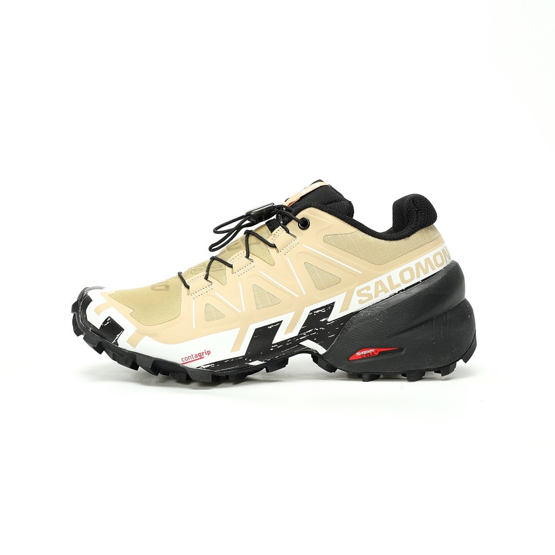 Salomon Speedcross 6 Speedcross Sneakers Light Khaki Black