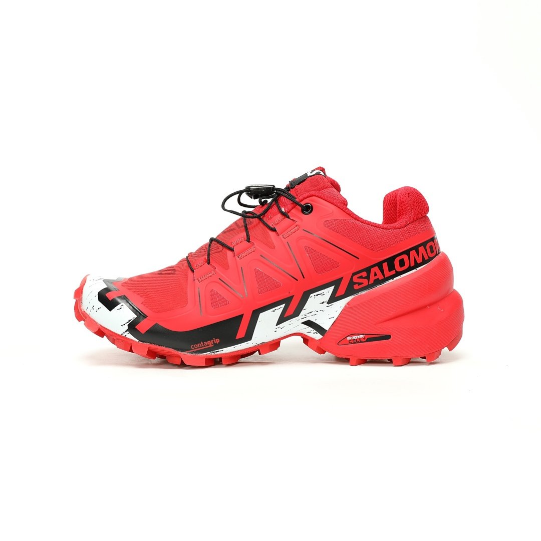 Salomon Speedcross 6 Speedcross Sneaker Red Black