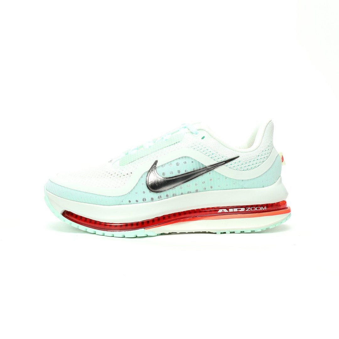 Nike Pegasus Premium Barely Green Mint Red Metallic Silver Hook