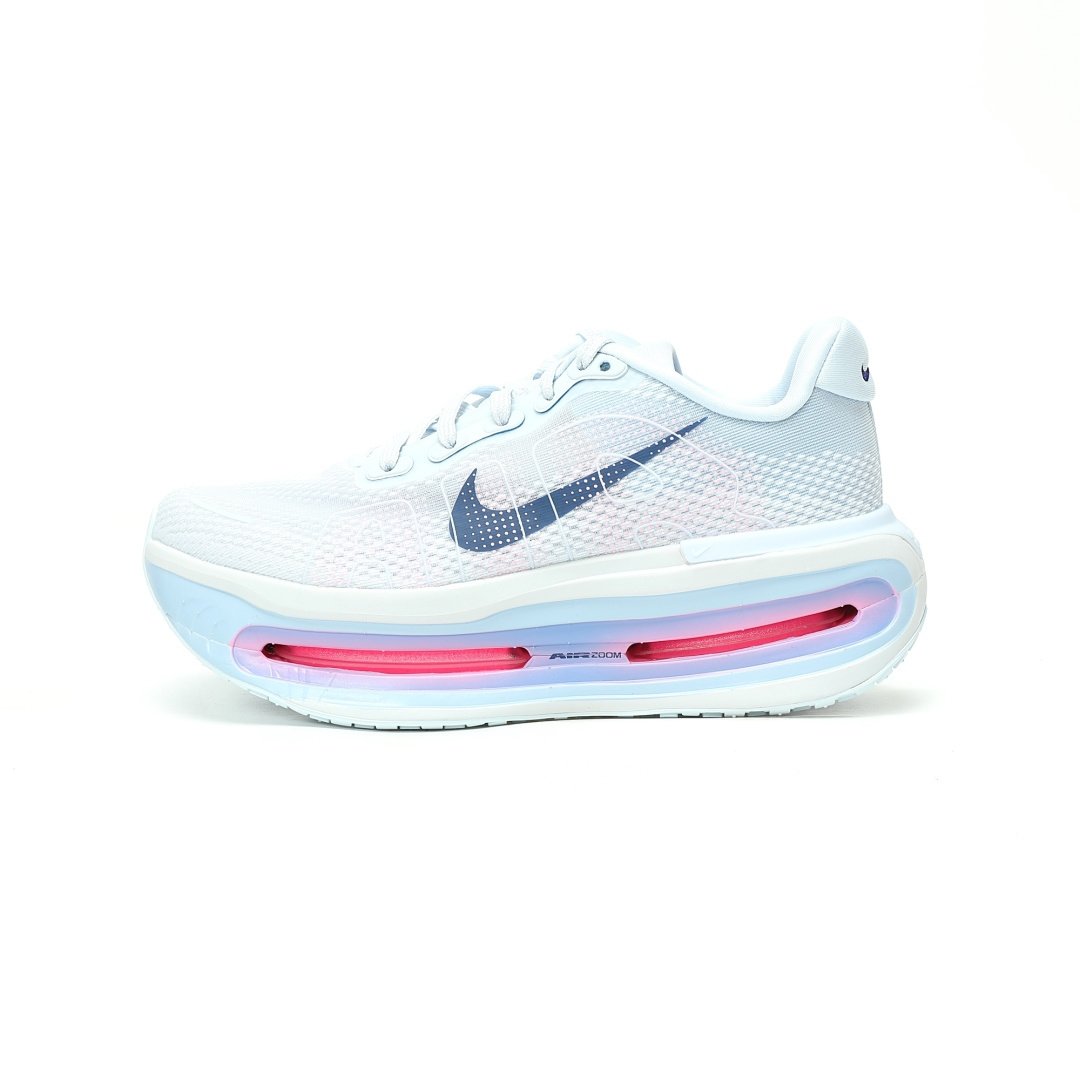 Nike Vomero Premium Top-level Series Low-top Lightweight Thick-soled White Blue Pink
