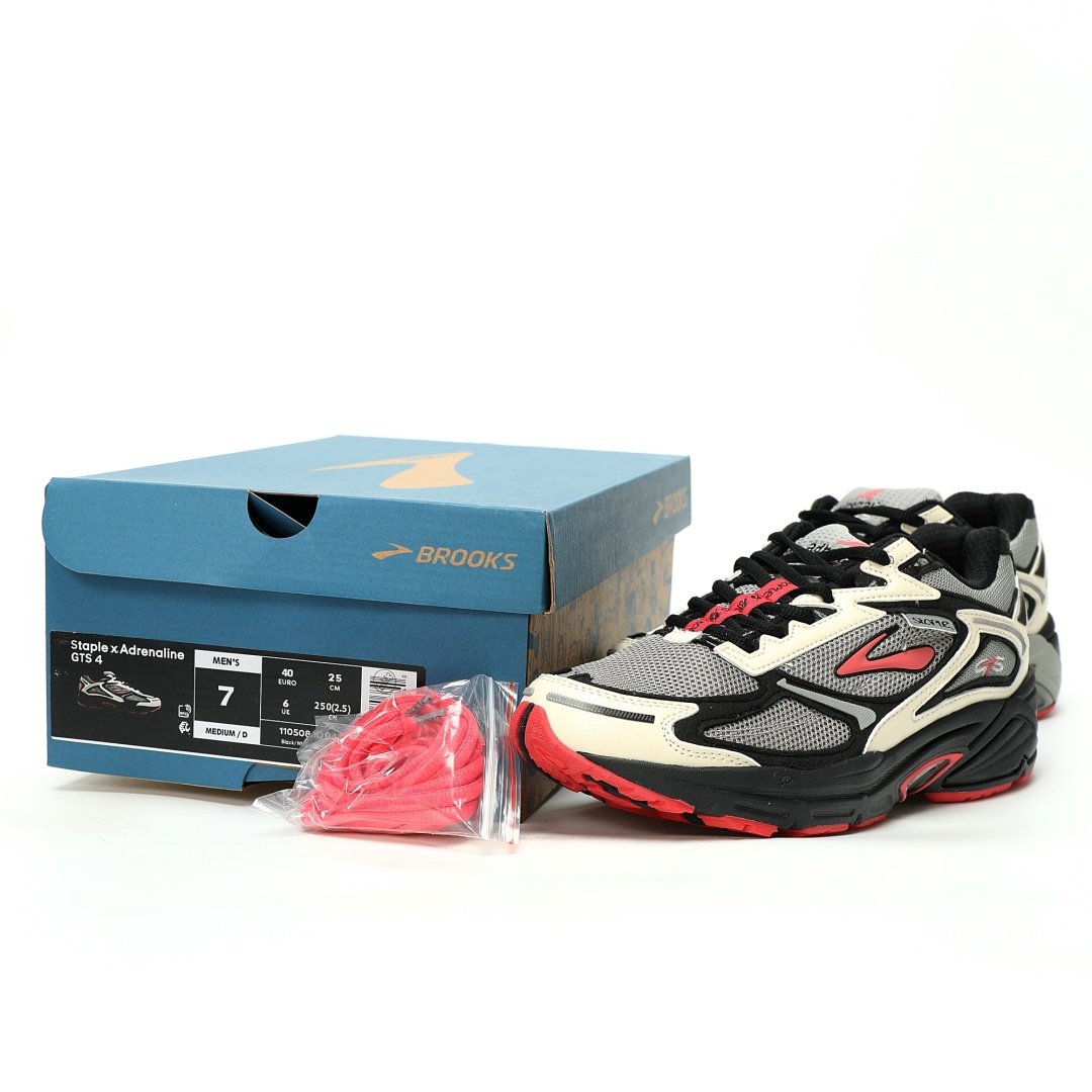 Jeff Staple x Brooks Adrenaline GTS 4 Pigeon Pink - Image 10
