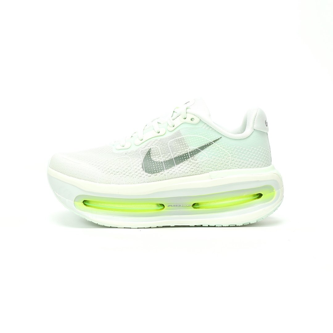Nike Vomero Premium Top-level Series Low-top Lightweight Thick-soled Light Gray Green