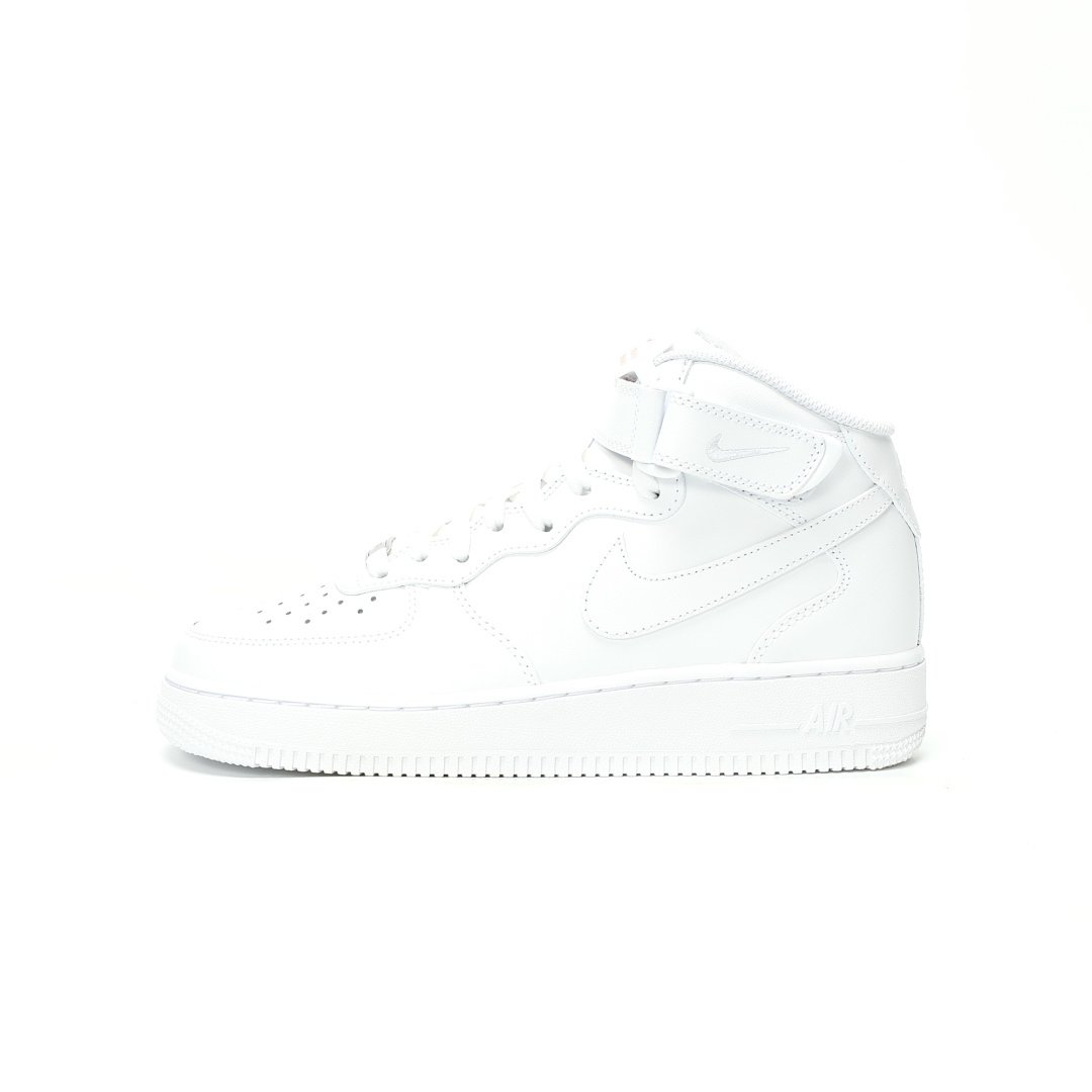 Nike Air Force 1 07 Mid Triple White