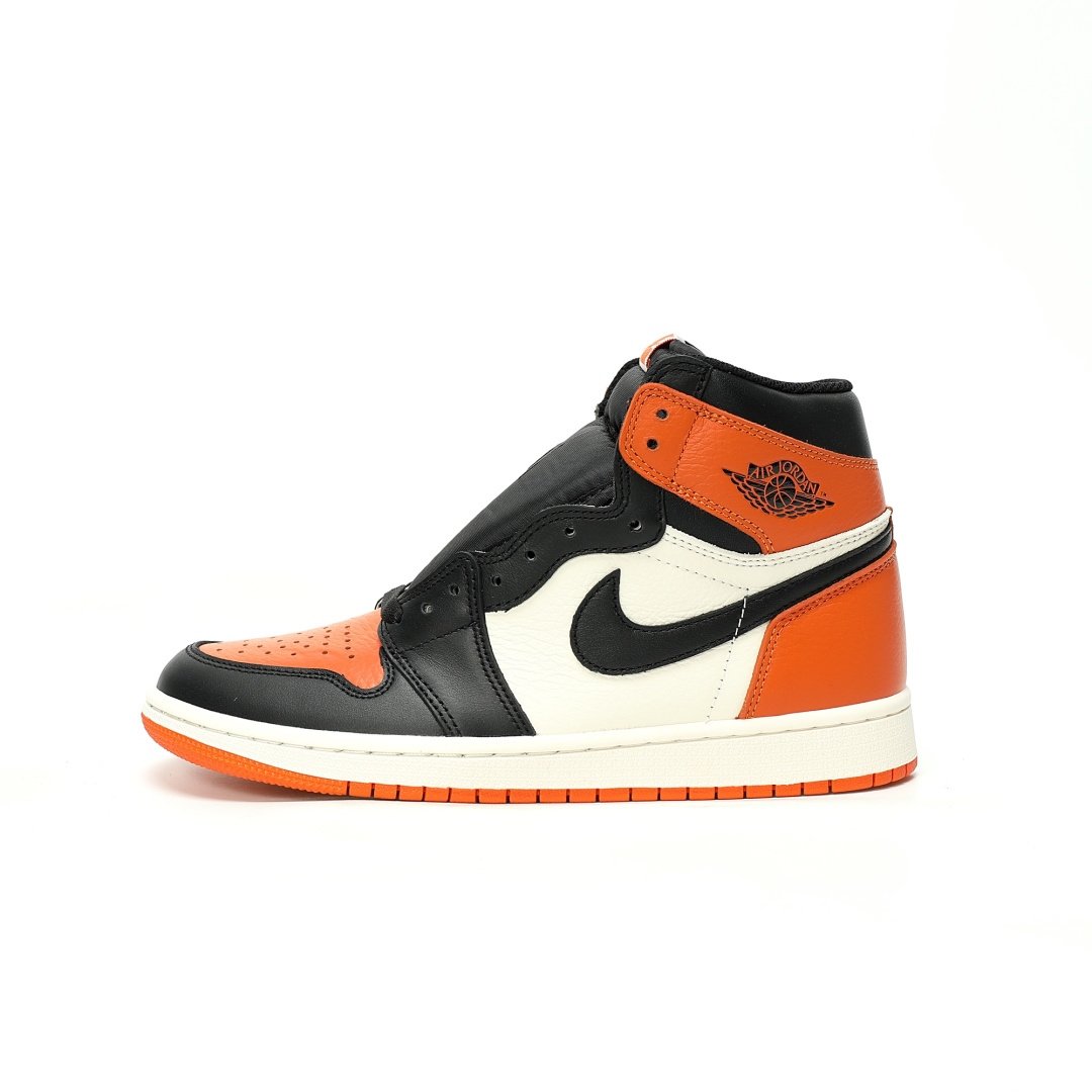 Jordan Air 1 Retro High OG Shattered Backboard 2025 Black Orange