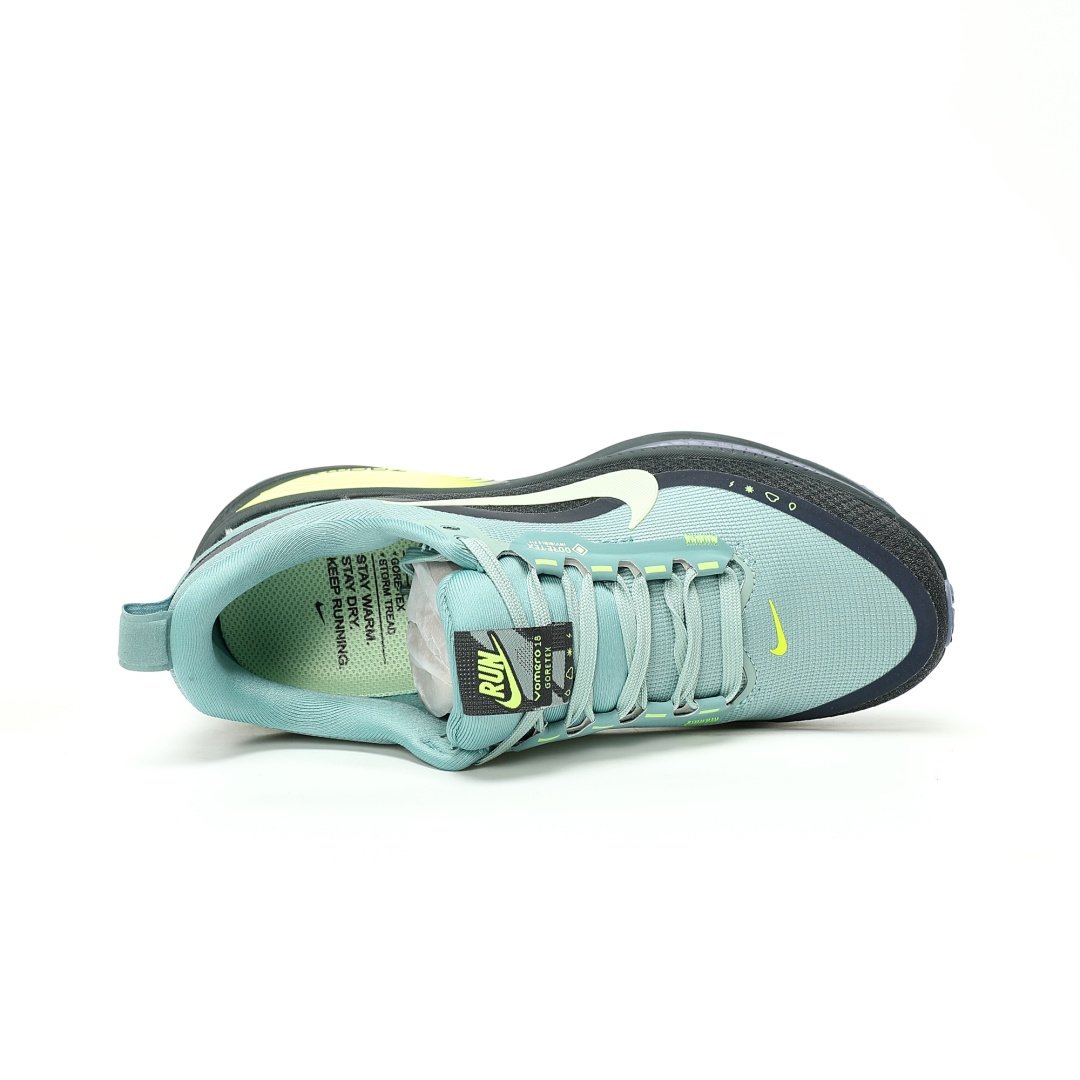 Nike Vomero 18 ZoomX Gore-Tex Cannon Volt Dark Gray Fluorescent Green Reflective GTX - Image 4