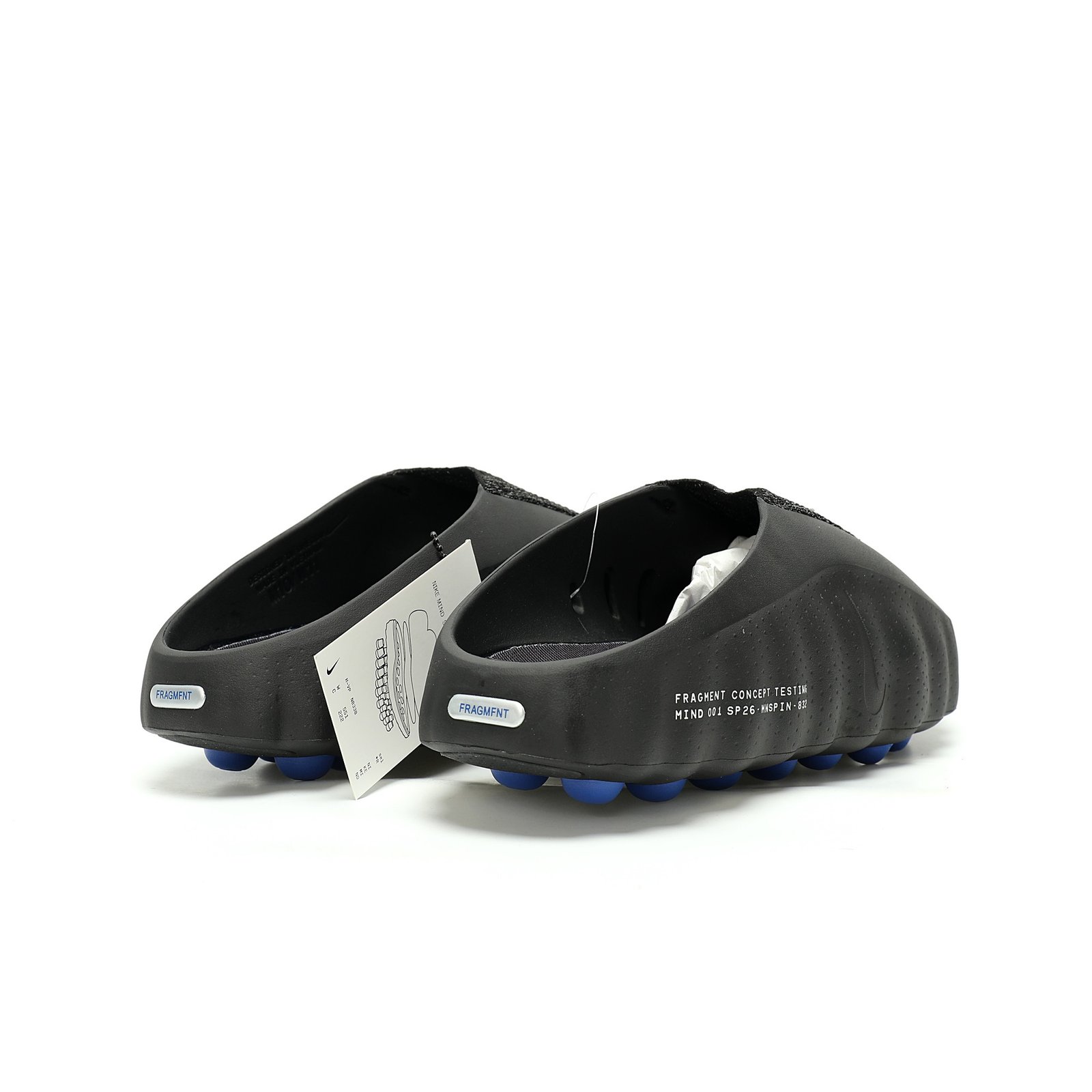 Nike Mind 001 Slide Black/Royal Smart 001 Series - Image 7